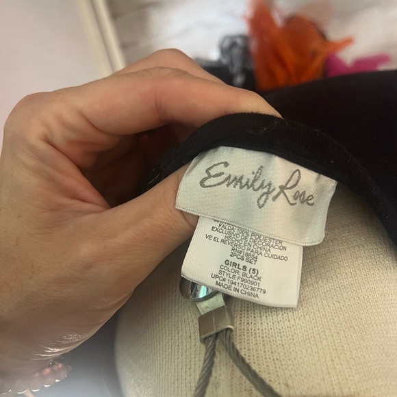 Size 5 fall/pumpkin/halloween unicorn dress and pants SHIPS SAME DAY - Picture 8 of 8